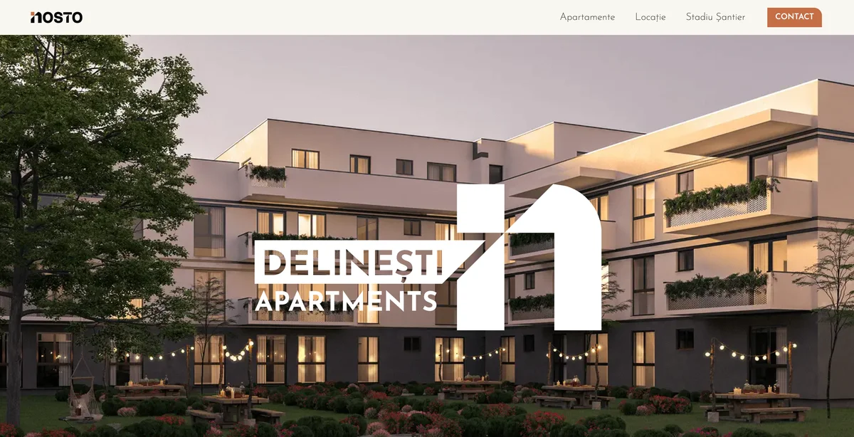 Screenshot of Nosto — Web · Real estate
